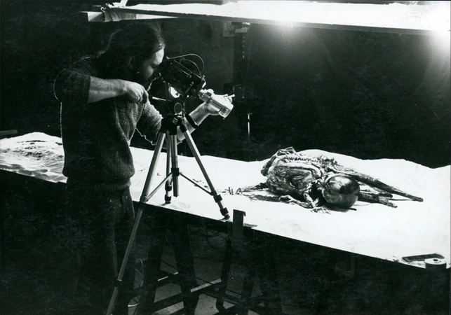 Jacques Gastineau creation - first fantasy sculpture for an exhibition on fantastic cinema